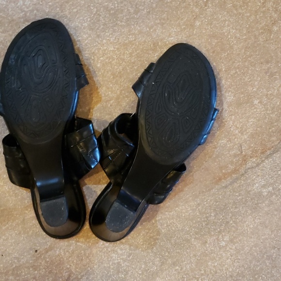 Kim Rogers Shoes | Black Sandals Size 85 | Poshmark